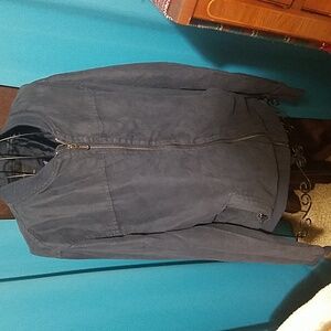 Celie navy blue coat medium